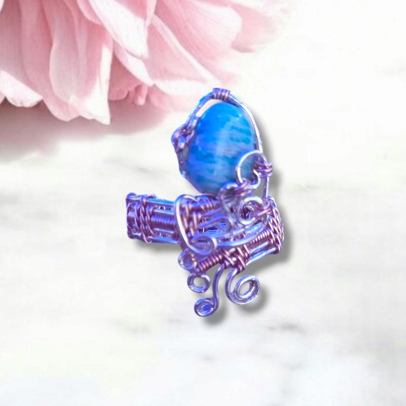 Amazonite Adjustable Ring