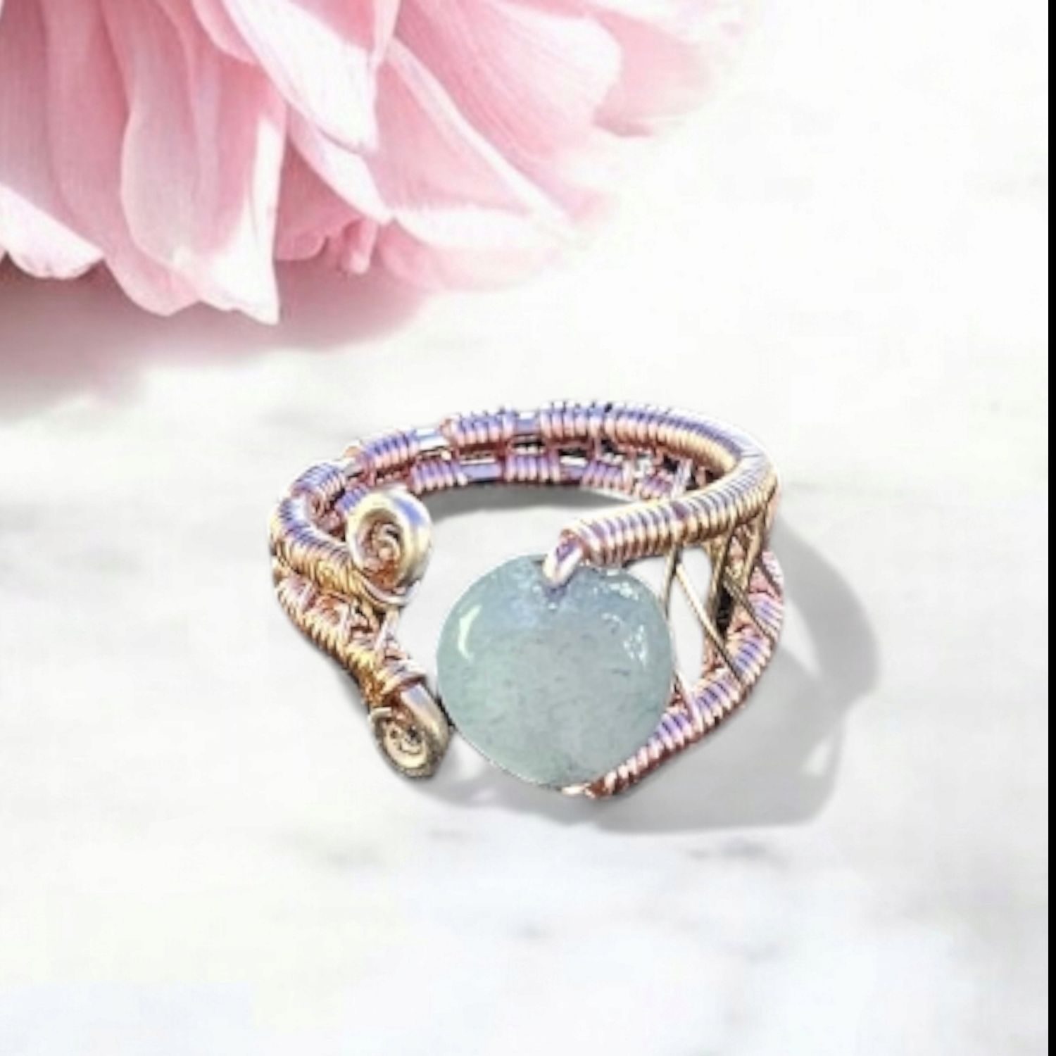 Jade Adjustable Ring