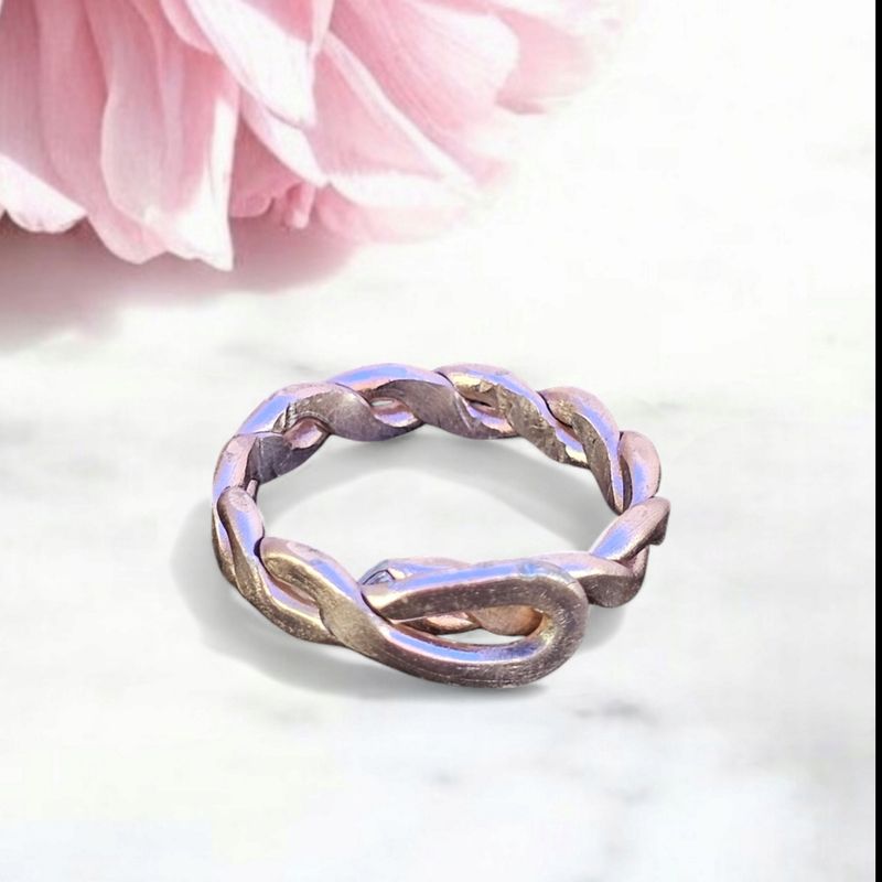 Rose Gold Adjustable Ring