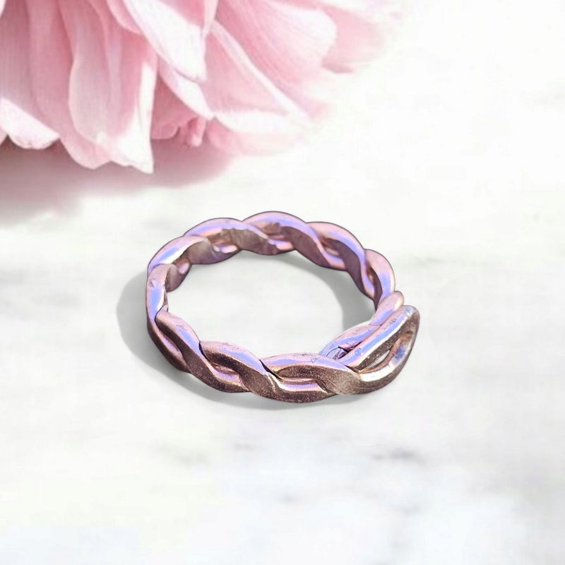 Rose Gold Adjustable Ring