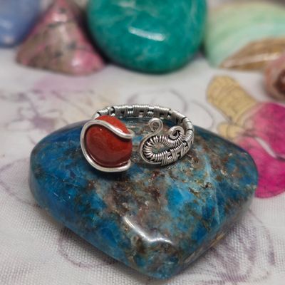 Jasper Adjustable Ring