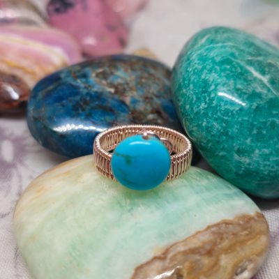 Turquoise Adjustable Ring