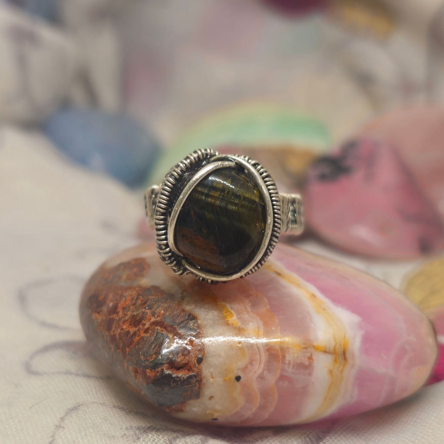 Tiger Eye Ring