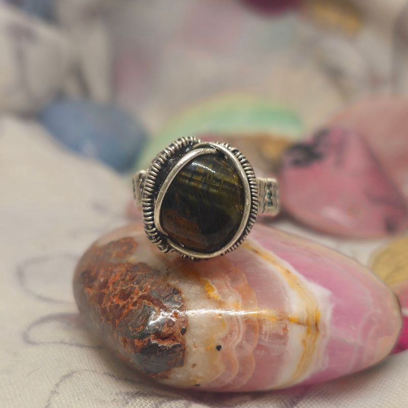 Tiger Eye Ring