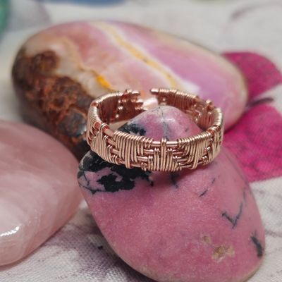 Triangles Adjustable Ring