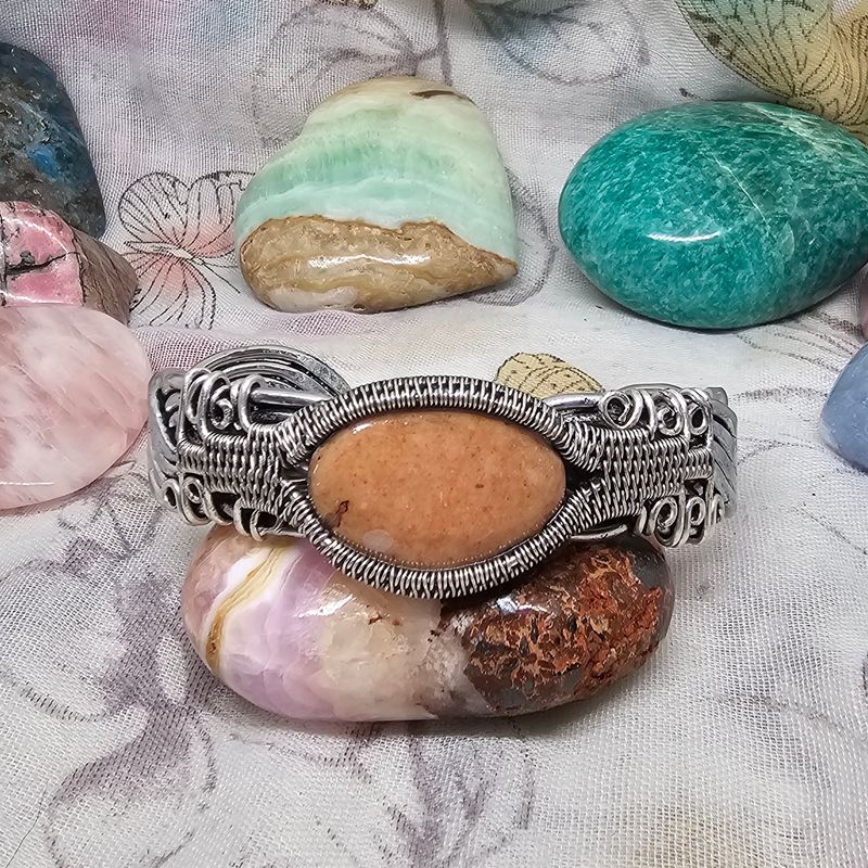 'Debra' Silver Aliminum Cuff