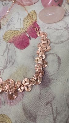 'Cloe' Rose Gold Necklace