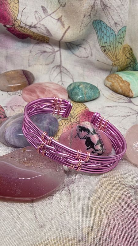 'Dorrithy' Rose Gold Aliminum Cuff