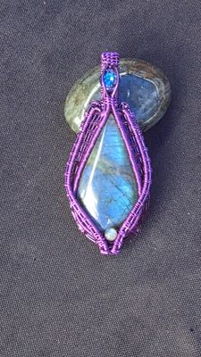 'Star' Labradorite Pendant