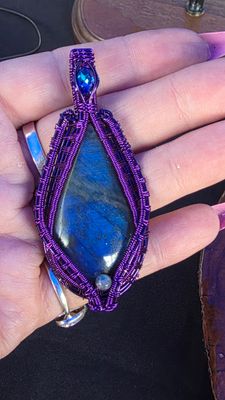 'Star' Labradorite Pendant