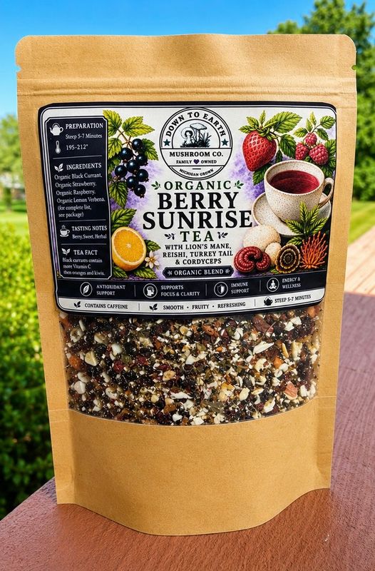 Organic Berry Sunrise Functional Loose Leaf Tea
