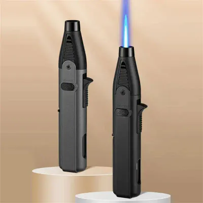 1300° Torch Lighter, Blue Flame with Safety Lock