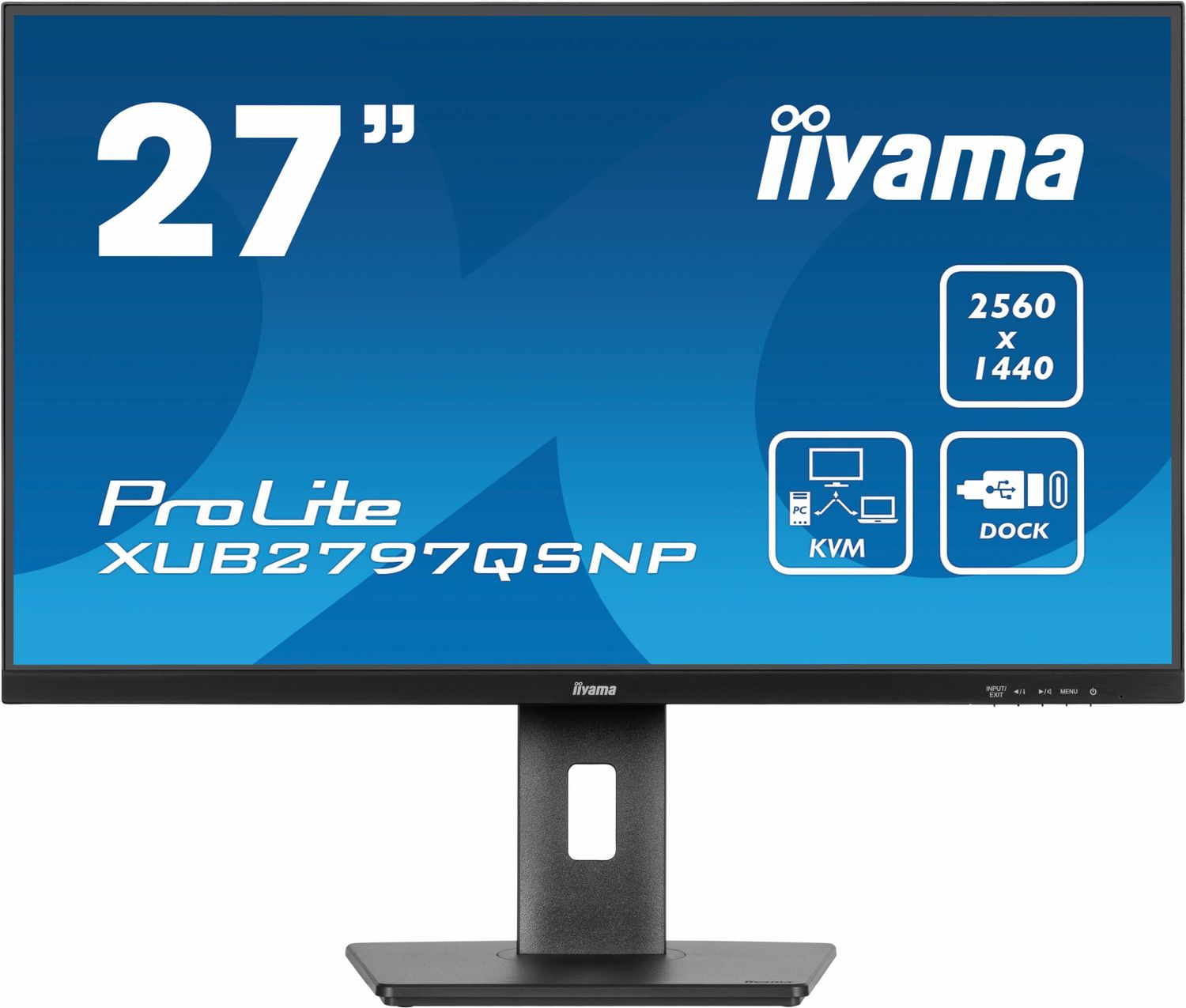 iiyama ProLite XUB2797QSNP-B1 computer monitor 68.6 cm [27] 2560 x 1440 pixel...