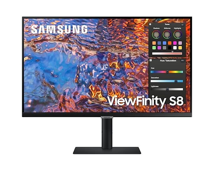 Samsung LS27B800PXU computer monitor 68.6 cm [27] 3840 x 2160 pixels 4K Ultra...