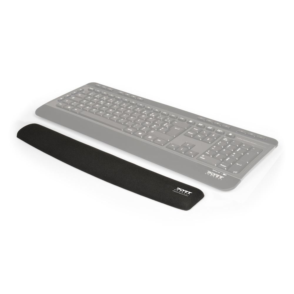 Port Designs 900718 wrist rest Gel  Polyester  Rubber  Silicone Black (Port C...