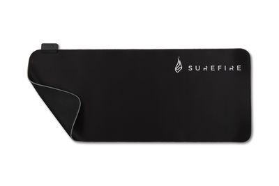 SureFire Silent Flight RGB-680 Gaming mouse pad Black (SUREFIRE SILENT FLIGHT...