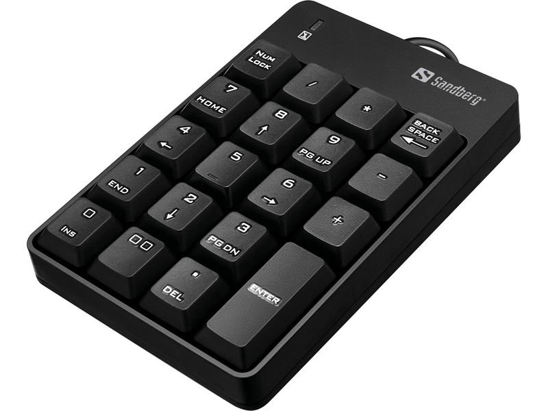 Sandberg USB Wired Numeric Keypad (USB Wired Numeric Keypad - USB Wired Numer...