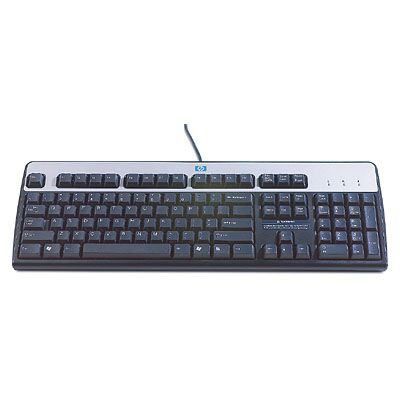 HP USB Standard keyboard (Keyboard Norwegian Black - **New Retail** - USB - W...