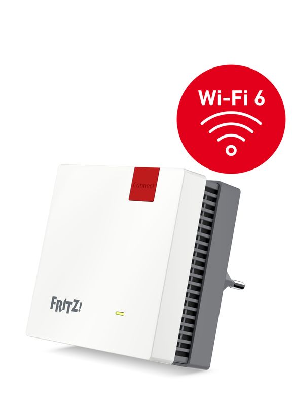 FRITZ!Repeater 1200 AX 3000 Mbit/s Ethernet LAN Wi-Fi White 1 pc[s] (FRITZ RE...