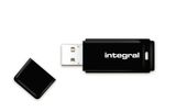 Integral 8GB USB2.0 DRIVE BLACK USB flash drive USB Type-A 2.0 (8GB USB2.0 DR...