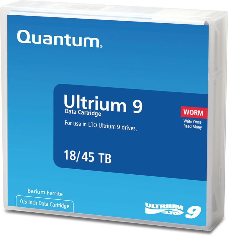 Quantum MR-L9MQN-02 backup storage media Blank data tape 18 TB LTO 1.27 cm (Q...