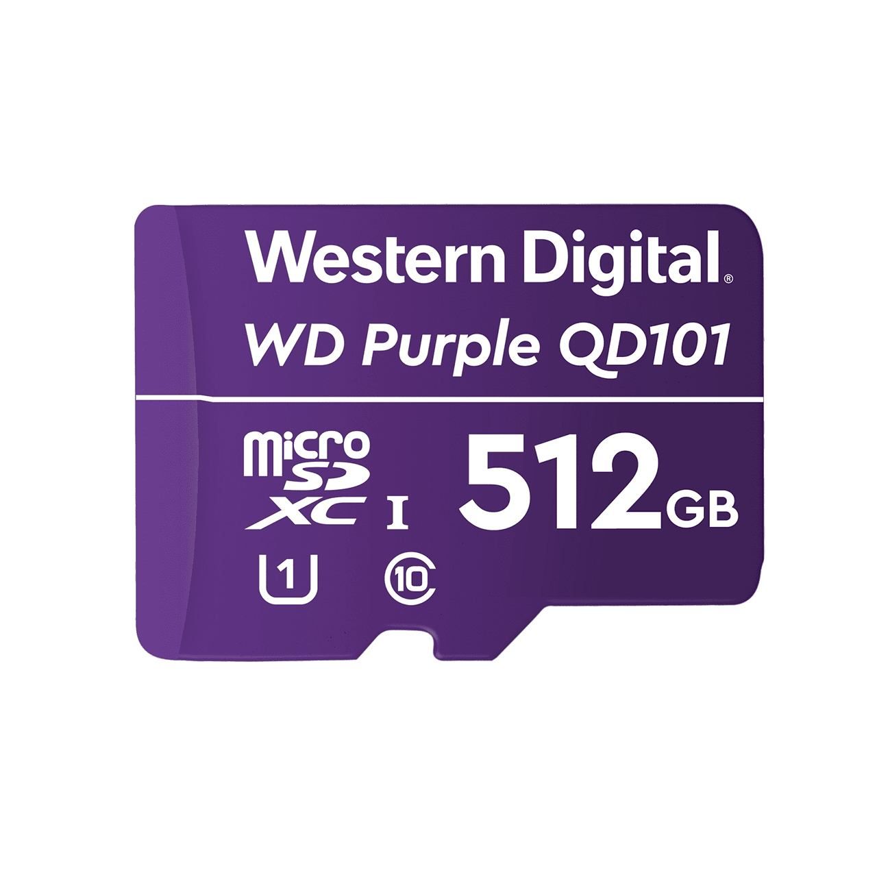 Western Digital WD Purple SC QD101 512 GB MicroSDXC Class 10 (WD Purple SC QD...