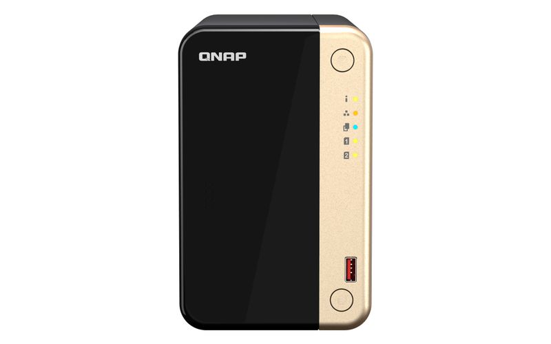 QNAP TS-264 NAS Tower Intel® Celeron® N5095 8 GB 24 TB HDD QNAP Turbo Syste...