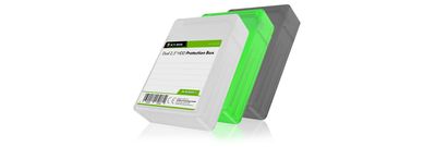 ICY BOX IB-AC6025-3 Pouch case Plastic Green  Grey  White (Pouch Case Plastic...