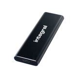 Integral SlimXpress Portable SSD 500 GB Black (500GB PORTABLE EXTERNAL SSD US...