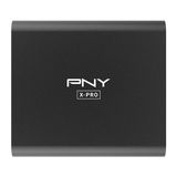 PNY X-PRO 500 GB USB Type-C 3.2 Gen 2 [3.1 Gen 2] Black (PNY SSDEX USB 3.2 Ge...