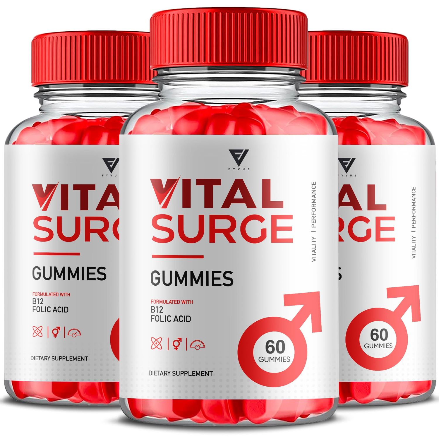 Vital Surge Male Enhancement Gummies For Man Health.