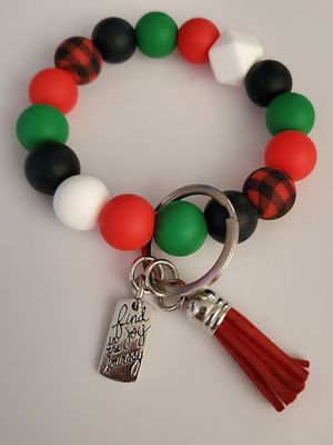 Christmas Silicone Keychain