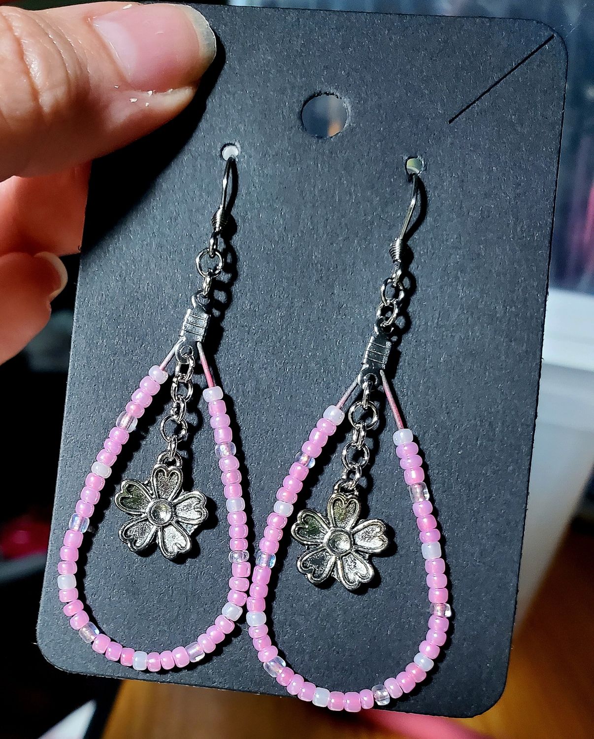 Flower Child Beaded Earrings