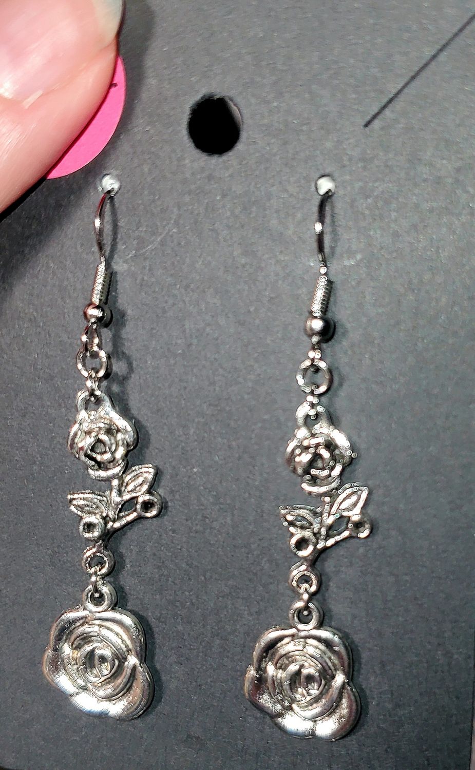 Roses Upon Roses Double Charm Earrings