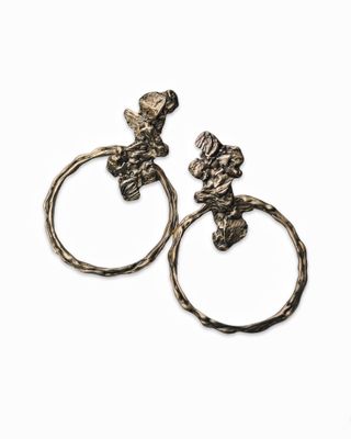 Brass earrings &quot;Circles of Life&quot;