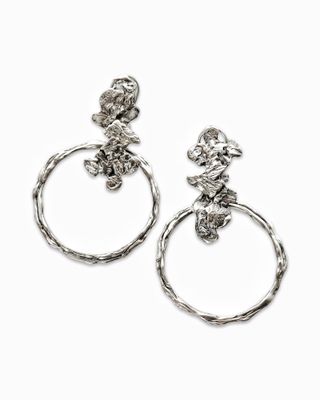 Silver earrings &quot;Circles of Life&quot;