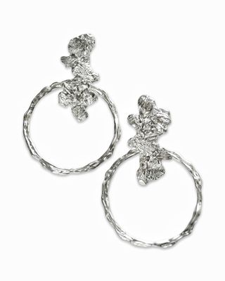 Silver earrings &quot;Circles of Life&quot;