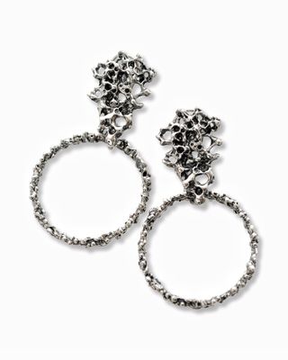 Silver earrings &quot;Coral Reef&quot;