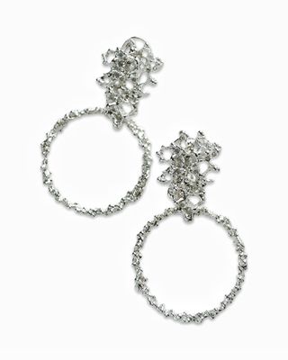 Silver earrings &quot;Coral Reef&quot;