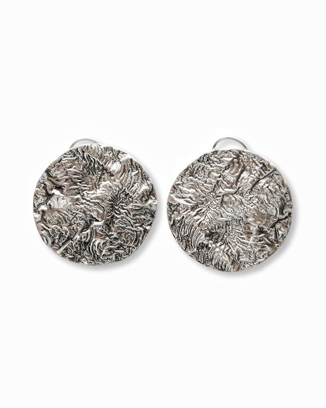 Silver earrings