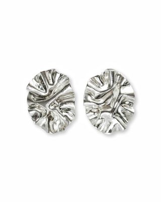Silver earrings