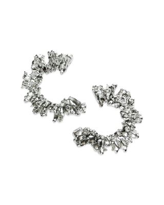Silver earrings