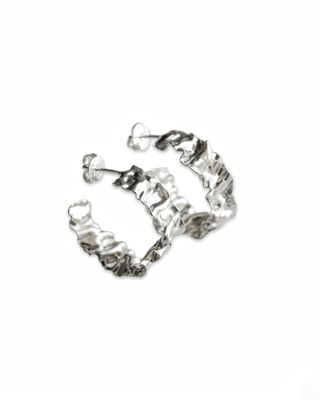 Silver earrings