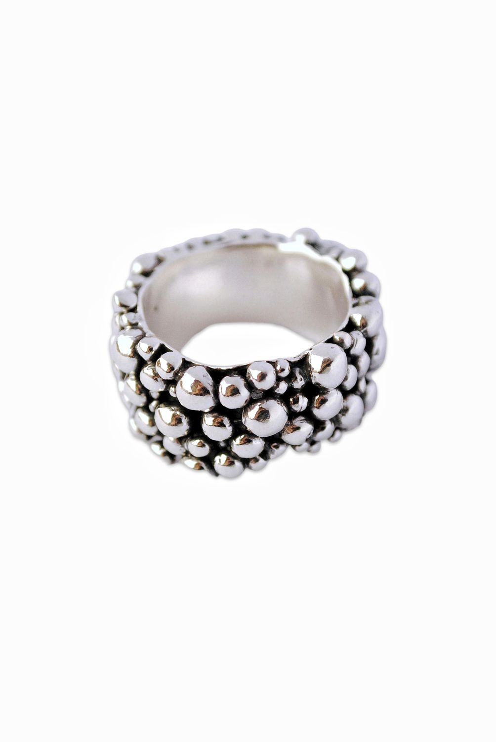 Silver ring Size 16.8 ( 6.5 ring size US ring )