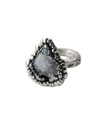 Agate ring Size 16.8 ( 6.5 ring size US ring )