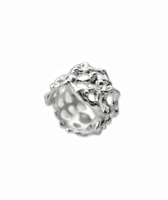 Silver ring Size 17.2 (7 ring size US ring )