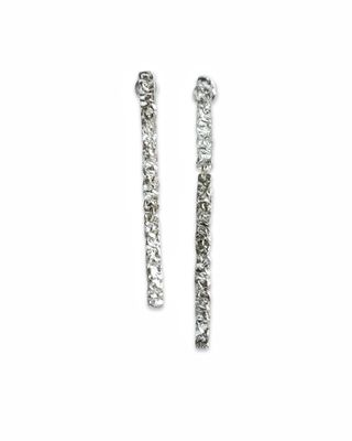 Silver earrings