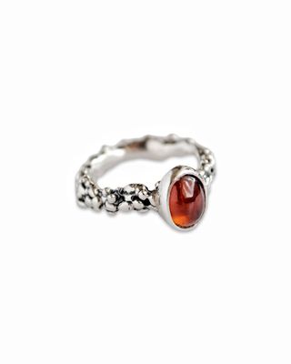 Garnet ring Size 16.5 ( 6 ring size US ring )