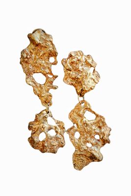 Brass earrings
