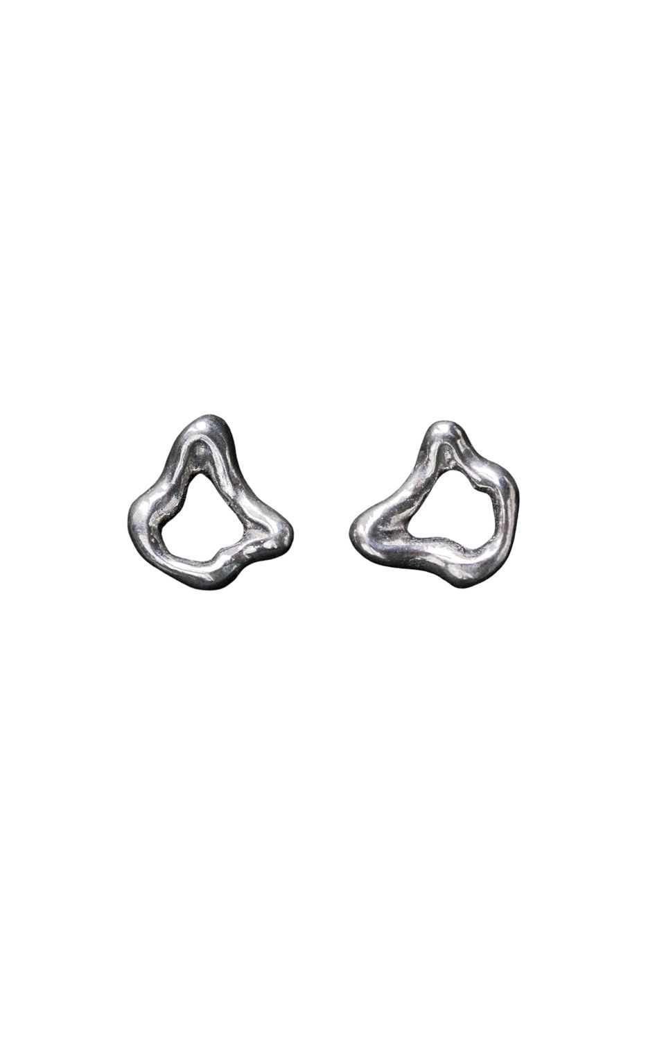 Silver earrings